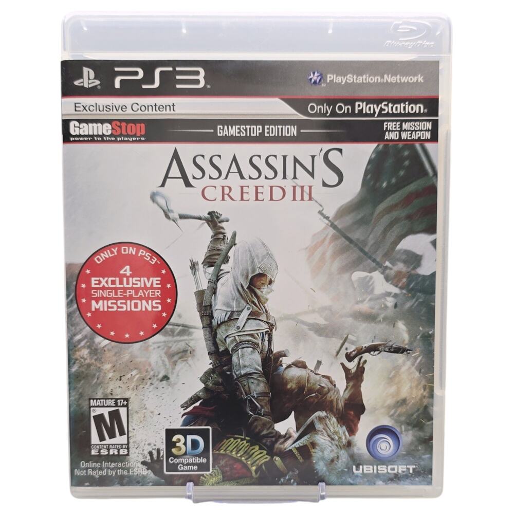 Assassin’s Creed III [GameStop Edition] PlayStation 3